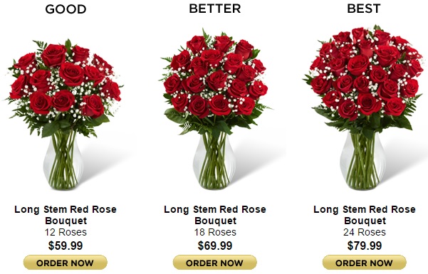 Upgrade your bouquets for extra impact.