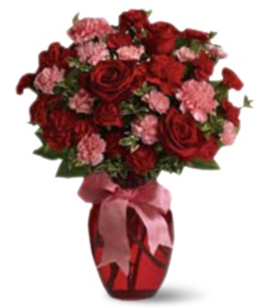 Special bouquets including roses.