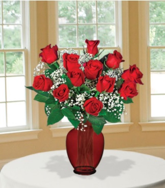 Pick a vase to suit your tastes and floral design.
